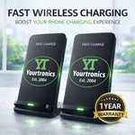 2 Pack Wireless Fast Charger Stand Dock Cradle For Apple Iphone Samsung Galaxy. Fixed Price $16.91.