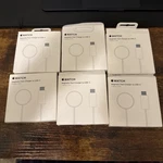 Lot Of 6 Apple Watch Braided Cable Magnetic Fast Charger Usb-c 1M (MT0H3AM/A). Fixed Price $55.78.