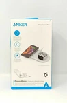 Anker Wireless Charger, 2 In 1 Powerwave+ Pad With Apple Watch Holder. Fixed Price $24.99.