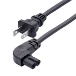 Startech PXT101NB-STRA-6F 6FT Laptop Power Cord Nema 1-15P Right Angle Us Na. Fixed Price $13.96.
