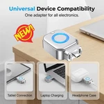 Smart Auto Stop Charging Adapter, Disconnect Charger Portable For Travel. Fixed Price $18.04.