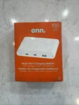Onn 100 Watt Multi-port Charging Station 3-IN-1 Charger 2 Usb-c & Usb-a. Fixed Price $32.89.