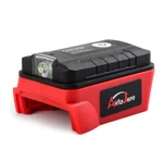 Dual Usb Ports Phone Charger For Milwaukee M-18 18V-20V Li-ion Battery Adapter. Fixed Price $11.99.