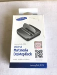New Open Box Genuine Samsung Galaxy Black Universal Multimedia Desktop Dock. Fixed Price $17.99.