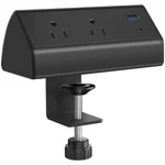 Cccei Desk Power Strip With 18W Usb Fast Charge Port, Black 6FT, 20W. Fixed Price $28.01.