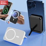 20000MAH Magnetic Power Bank W/stand Wireless Battery For Iphone 17/16/15/14/13. Fixed Price $16.98.