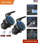 Pack 12V Usb Charger With Dual PD3.0 & Quick - Flash Fast Charging. Fixed Price $46.54.