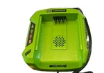 Greenworks Pro 80V Lithium Ion Single Port Rapid Battery Charger Model 2901402. Fixed Price $40.00.