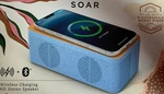 Soar Wireless Charging + Bluetooth Hd Stereo Speaker, Iphone & Android. Fixed Price $30.00.