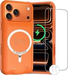 Battery Case For Iphone 17 Pro MAX,12000MAH Rechargeable Portable Charging. Fixed Price $92.04.