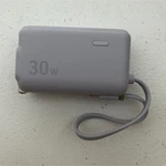 Anker Power Bank 30W Fusion Built-in Usb-c Cable Gray Fast Charge. Fixed Price $29.95.