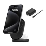 Belkin 2-IN-1 Magnetic Foldable Wireless Charger 15W For Iphone (black). Fixed Price $49.95.
