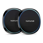 Nanami Fast Wireless Charger 2 Pack - Charging Pad 1, Black/black. Fixed Price $28.81.