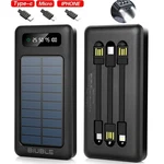 Portable 900000MAH Solar Power Bank 2USB Backup Battery Charger For Mobile Phone. Fixed Price $9.99.