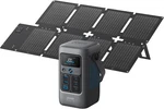 Anker Solix C200 Dc Power Bank Station (60,000MAH) And 60W Solar Panel, 192WH. Fixed Price $299.99.