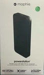 Mophie Powerstation (fast CHARGE)10,000 Mah Portable Charger For Most Usb-black. Fixed Price $19.99.
