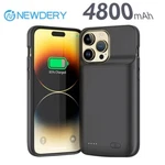Newdery Battery Charger Case For Iphone 13MINI/12MINI Power Bank Charging Cover. Fixed Price $19.49.