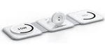 Ucomx W-312-PRO Nano 3-IN-1 Wireless Charging Station White Scratch & Dent. Fixed Price $28.44.