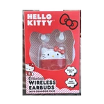 Hello Kitty Bluetooth Wireless Earbuds, Built-in Mic, Charging Case, White/red. Fixed Price $24.20.