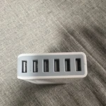 Photive 50 Watt 6-PORT Usb Wall Charger Fast White With Cable. Fixed Price $10.00.