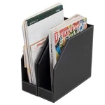 Mobilevision Executive Leather Vertical File Folder Holder & Office Product O.... Fixed Price $61.69.