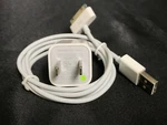 Apple Usb Power Adapter A1265 MB352LL/B & Dock Connector Cable MA591LL/A. Fixed Price $6.69.