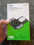 Belkin Boostcharge Pro 2-IN-1 Wireless Charging Pad Magsafe 15W Factory Sealed. Fixed Price $39.95.
