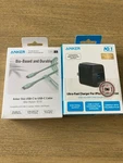 Anker 312 25W Ultra Fast Usb-c Wall Charger & 544 140W 10 Ft Braided New. Fixed Price $28.95.