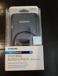 Samsung Fast Charge Portable Batterry - 10200MAH, Black New Sealed Box. Fixed Price $39.00.