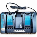 Makita DC18RD 18V Lxt Li-ion Dual Bay Rapid Optimum Fast Battery Charger. Fixed Price $81.07.