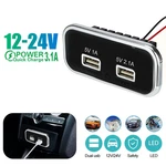 35.5W PD3.0 Car Charger Socket Dual Usb 3.1A Type-c Fast Charging Splitter Outle. Fixed Price $25.12.