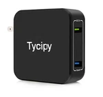 Tycipy 2-PORT 30W Usb Wall Charger With Smartid Technology Powerport. Fixed Price $8.46.