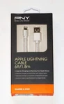 Pny Apple Lightning Charge & Sync Cable Mfi-certified 6' 6-FT (white): Brand New. Fixed Price $14.95.