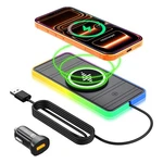 Magnetic Wireless Car Charger Pad, Lansemku Rgb 15W 160 77 11MM, A8. Fixed Price $35.54.