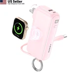 Rorry Flow Portable Charger, 10000MAH 40W Fast Charging Power Bank Petal Pink. Fixed Price $65.69.