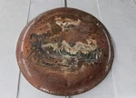 Vintage Continental Spare Tire Cover Plate Paint Wall Art Bruce's Customs. Fixed Price $189.05.