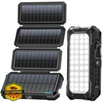 Blavor 20000MAH Solar Power Bank Pd 18W Usb Charger. Fixed Price $74.99.