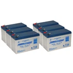 Power-sonic 12V, 7AH, Agm, F2 Terminal Battery Replaces Go-ped Esr 750H 6 Pack. Fixed Price $109.99.