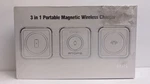 Rtops W312 Magnetic Travel Wireless Charging Station White. Fixed Price $17.00.