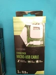 Infinitive Combo Pack Micro-usb & Sync Cable + Wall Charger Car. Fixed Price $5.50.