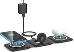 Wireless Charger In Magnetic Travel Station W312-RTOPS Black. Fixed Price $31.00.