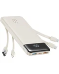 Charmast 20000MAH Portable Charger With Built In Cables, 22.5W Light Brown. Fixed Price $60.75.