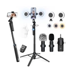 Vlogging Kit For Iphone/android, 63 Auto Face Tracking Tripod F... Usa Fas. Fixed Price $71.29.