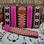 Wrangler By Montana Wristlet Wallet Purse Women Western Aztec Clutch Pink. Fixed Price $49.00.