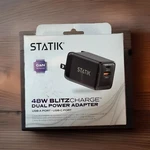 Statik Fast-charging Gan Power Adapter 45W Dual Usb & International.... Fixed Price $15.99.