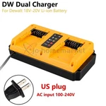Dual Port Charger For Dewalt 20V Max - Fast Charging Station DCB206 DCB204. Fixed Price $21.99.