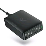 Topvork TV-PC001 Pace 60W 6-PORT Desktop Charger 100-240V 50/60HZ. Fixed Price $24.95.