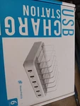 Soopii 6-PORT Usb-c Charging Station For Multiple DEVICES,2 Pd 20W Fast. Fixed Price $21.99.