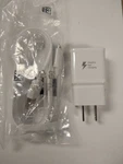 Samsung EP-TA20UWE Adaptive Fast Charger And ECB-DU4EWE Usb Sync Cable. Fixed Price $9.95.