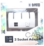 X-band Car Charger Lighter 3 Socket Adapter 4-IN-1 Usb Output 12/24V White. Fixed Price $15.55.